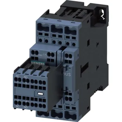 Siemens Leistungsschütz 3RT2025-2BB44 | 7,5kW | 17A | 3-polig | DC 24V | 2S+2Ö | Federzug | S0