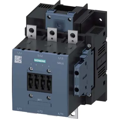 SIEMENS Leistungsschütz 3RT1456-6AP36 | 55kW 3-polig | 275A AC-1 | AC/DC 220-240V | 2NO/2NC | Schienenanschluss | SIRIUS