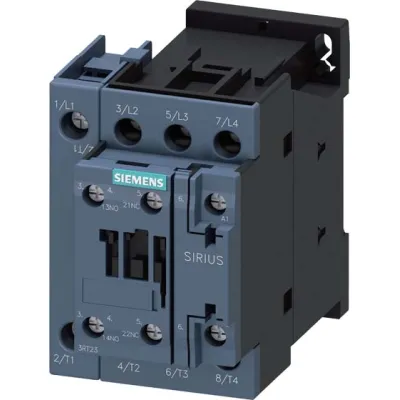 Siemens Leistungsschütz 3RT2325-1AG20 | 7,5kW 4-polig | AC-1 35A | AC 110V 50/60Hz | Schraubanschluss | SIRIUS S0