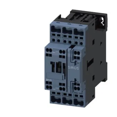 Siemens Leistungsschütz 3RT2028-2AP00 | 18,5kW 400V AC-3 | 3-polig | 38A | 230V 50Hz | 1S+1Ö | Federzuganschluss | S0