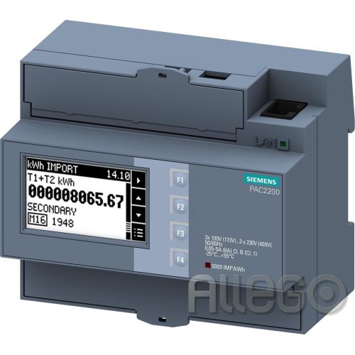 Bild: Siemens SENTRON Messgerät 7KM2200-2EA00-1JB1