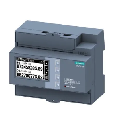 Siemens SENTRON Messgerät 7KM2200-2EA30-1CA1 | 3-phasig | M-Bus | Hutschiene | 5A | elektronisch | IP40