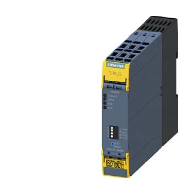 Siemens 3SK1121-2AB40 | SIRIUS Sicherheitsschaltgerät | NOT-AUS | 24V DC | 3NO+1NC | ein- oder zweikanalig | Push-In
