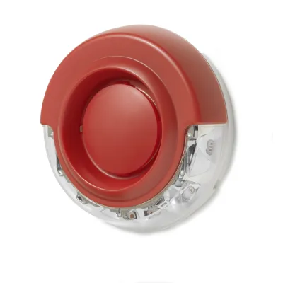 SIEMENS Signalgeber FDS366-RR S54364-F105-A1 | Alarmmelder akustisch optisch | 99dB | DC | IP33 | Aufbau | rot