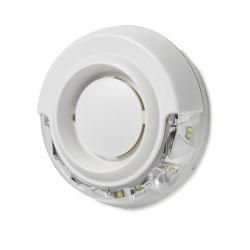 Siemens Signalgeber FDS366-WR weiß aku/opt LED rot