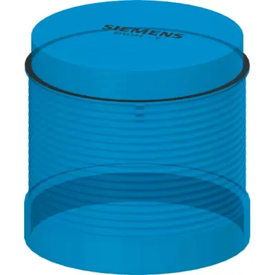 Siemens Dauerlichtelement 8WD4400-1AF | Signalsäule | AC/DC 12-230V | Ø70mm | Sockel BA15d | IP65 | blau