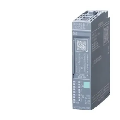 Siemens Digitales Mischmodul 6ES7133-6BH00-0BA0 | SIMATIC ET 200SP | 8xDI/8xDQ 24V DC | IP20 | Tragschienenmontage