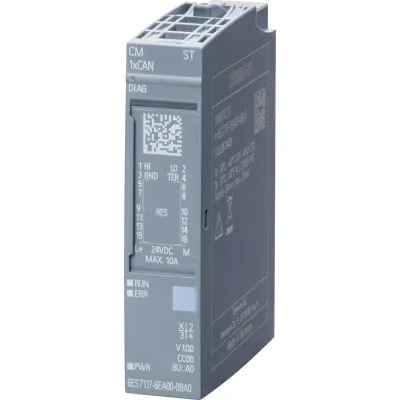 Siemens Kommunikationsmodul 6ES7137-6EA00-0BA0 | SIMATIC ET 200SP | CANopen | DC 19,2–28,8V | IP20 | Tragschiene