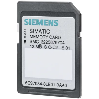 SIEMENS Speicherkarte SIMATIC S7 | 6ES7954-8LC04-0AA0 | Memory Card für S7-1200/S7-1500 | 4 MB FLASH EPROM | 3,3V