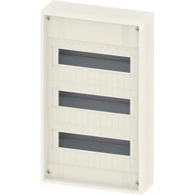 SIEMENS Kleinverteiler Aufputz 8GB5036-0KM SIMBOX XL 3-reihig 3x12TE | IP30 | Kunststoff | weiß RAL9010