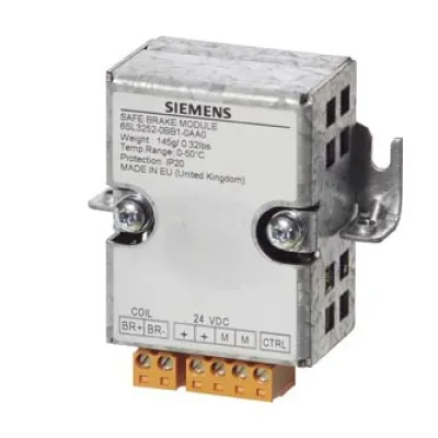 Siemens Bremsrelais 6SL3252-0BB01-0AA0 | SINAMICS Safe Brake Relay | Motorbremse | SIL2 | für S120 G120 S110