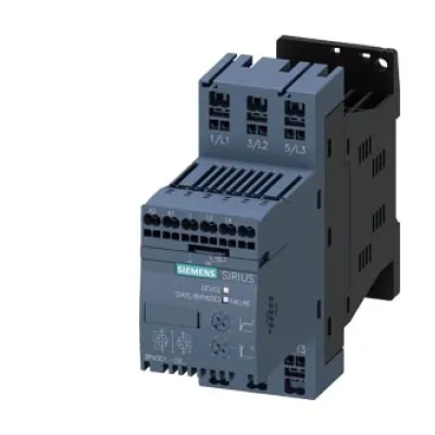 Siemens SIRIUS Sanftstarter 3RW3018-2BB14 | S00 | 17,6A | 7,5kW/400V | 200–480V AC | 110–230V AC/DC | IP20
