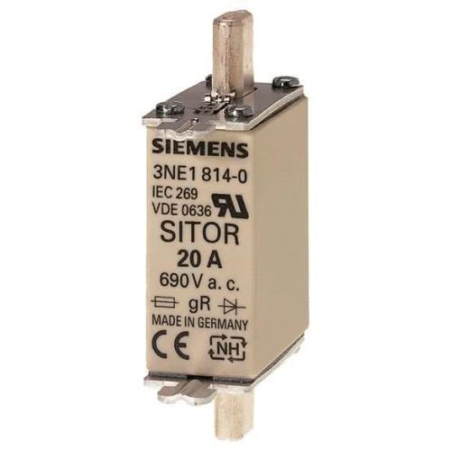 Bild: Siemens Sitor-Sicherungseinsatz 20A, 690VAC Gr.000 3NE1814-0