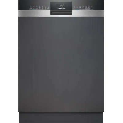 Siemens Einbau-Geschirrspüler SN53ES04BE | teilintegriert | 60 cm | B | Edelstahl | varioSpeed Plus | Home Connect