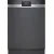Bild: Siemens Geschirrspüler Einbau SN55YS00CE | 60 cm | Teilintegriert | 14 Maßgedecke | A | Edelstahl | 44 dB