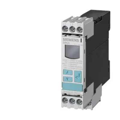 Siemens Überwachungsrelais 3UG4617-1CR20 | Phasenwächter 3-phasig | 160-690V AC | Schraubanschluss | Schwarz