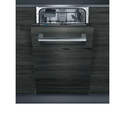 Siemens Geschirrspüler vollintegriert | SR61IX05KE | 45 cm | 9 Maßgedecke | Home Connect | varioSpeed | Edelstahl