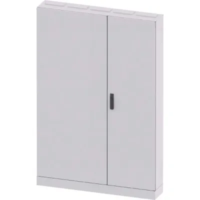 Siemens Standverteiler ALPHA 630 DIN 8GK1323-8KN53 | IP55 | 1950x1300x250mm | Stahlblech | Doppel-Tür | RAL 7035 Grau