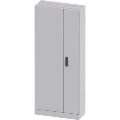 Siemens Standverteiler ALPHA 630DIN 8GK1323-8KN34 | IP55 | 630A | H1950xB800xT320mm | Stahl | RAL7035 grau