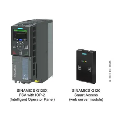 Siemens Frequenzumrichter Starter Kit G120X 6SL3200-0AE72-0AA0 | 0,75kW | PROFINET | IP20 | IOP2 | Smart Access Modul