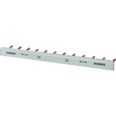 Siemens Stiftsammelschiene 5ST3700 | 1-phasig | 16mm² | 214mm lang | vollisoliert | berührungssicher | Kupfer