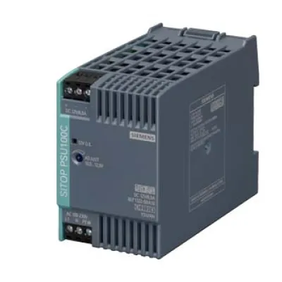 Siemens Stromversorgung SITOP PSU100C 6EP1322-5BA10 | 12V DC | 6,5A | 78W | Hutschiene | schmal | IP20 | AC/DC-Eingang