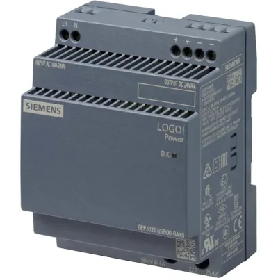 Siemens Stromversorgung LOGO!Power 6EP3333-6SB00-0AY0 | 24V 4A | Hutschiene | Netzteil | 1-phasig | 96W | IP20
