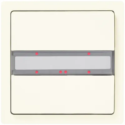 SIEMENS Taster 5WG1285-2DB13 | KNX Tastsensor UP | 2-fach | LED | Beschriftungsfeld | Kunststoff glänzend | weiß