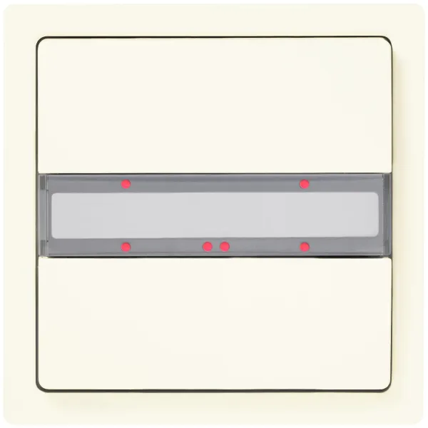 SIEMENS Taster 5WG1285-2DB13 | KNX Tastsensor UP | 2-fach | LED | Beschriftungsfeld | Kunststoff glänzend | weiß