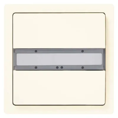 SIEMENS Tastsensor KNX 5WG1285-2DB12 | 2-fach | Unterputz | Beschriftungsfeld | Thermoplast | glänzend | weiß RAL 9010