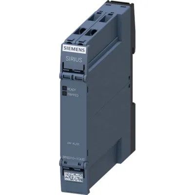 SIEMENS Thermistor-Motorschutzrelais 3RN2010-1CA30 | 24V AC/DC | 1 Schließer | 1 Öffner | Schraubanschluss | 17,5mm