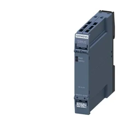 SIEMENS Thermistor-Motorschutzrelais 3RN2010-2CA30 | 1 Messkreis | 24V AC/DC | Federzugklemme | Auto-Reset