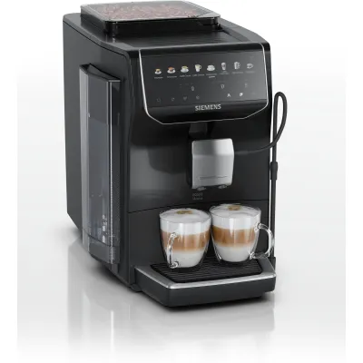 Siemens Kaffeevollautomat TP553E07 | EQ500 | Espresso- & Kaffeemaschine | WiFi | Milchaufschäumer | Schwarz