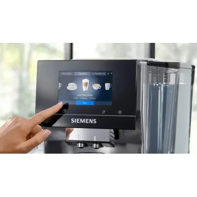 Siemens Kaffeevollautomat EQ700 TQ715D03 | 19 bar | 36 Getränke inkl. Cold Brew | Home Connect | Edelstahl