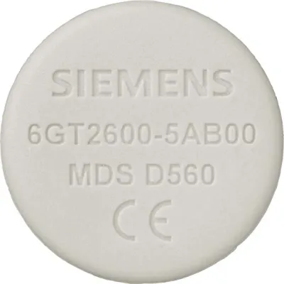 SIEMENS RFID-Transponder MDS D560 | 6GT2600-5AB00 | 13,56 MHz | ISO 15693 | FRAM 8192 Byte | 16x3 mm | 160 mm Reichweite