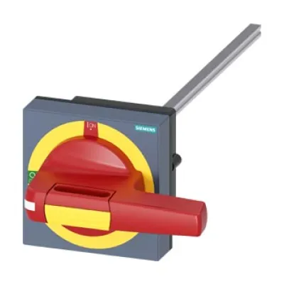 SIEMENS Türkupplungsdrehantrieb 8UD1141-2AF25 | NOT-AUS | 100x100mm | Welle 8x8 | 300mm | für 3KD/3KF Gr. 2/3