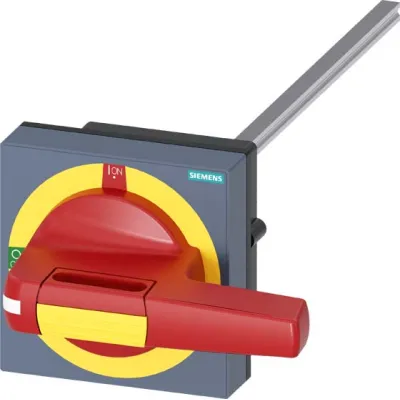 SIEMENS Türkupplungsdrehantrieb 8UD1141-2AF25 | NOT-AUS | 100x100mm | Welle 8x8 | 300mm | für 3KD/3KF Gr. 2/3