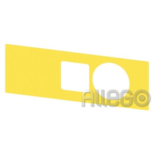 Bild: Siemens Unterlegschild Not-Halt-Pilzdruck 3SU1900-0BF31-0AA0