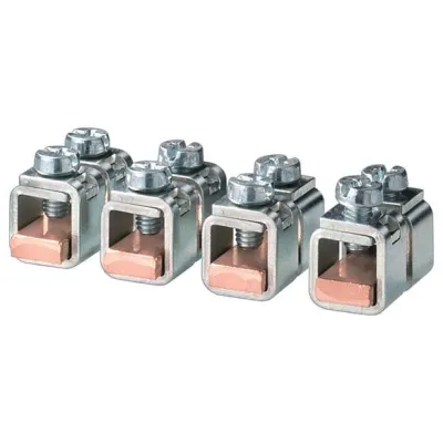 Siemens Sammelschienen-Verbinder 8GS4013-3 | ALPHA-ZS Zubehör | für 5 Schienen 12x10mm | Schnellmontage | Satz