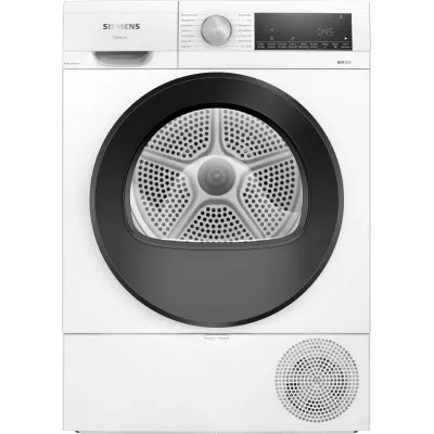 Siemens Wärmepumpentrockner WQ33A2CG1 | 8 kg | Kondensation B | 62 dB | autoDry | softDry Trommel | Schwarz