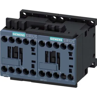 SIEMENS Wendekombination 3RA2317-8XB30-1BB4 | Wendeschütz 3-polig | 5,5kW 400V AC3 | 24V DC | Schraubanschluss | S00