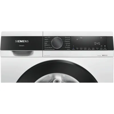 Siemens Waschmaschine Frontlader WG44G2140 | iQ500 | 9 kg | 1400 U/min | A | speedPack L | AquaStop | weiß