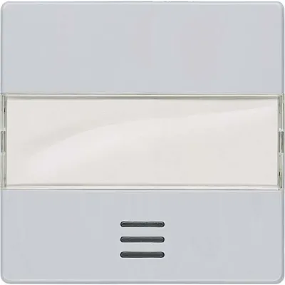 Siemens Wippe m.Schild Heiz.-Not. Delta Vita, alu/me 5TG6251