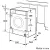 Bild: Siemens Einbau-Waschtrockner WK14D543 | iQ500 | 7 kg Waschen | 4 kg Trocknen | 1400 U/min | EEK E | AquaStop | Weiß