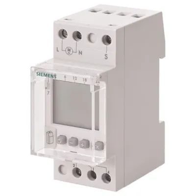 SIEMENS Zeitschaltuhr 7LF4531-0 | Astro Digital | 1 Kanal | 230V AC | 16A | DIN-Schiene | 2TE | IP20