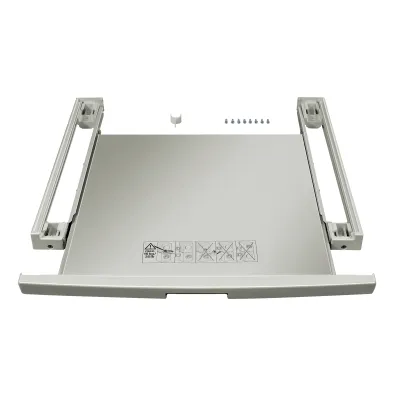 Siemens WZ2742X Verbindungssatz mit Auszug | Zwischenbausatz für Waschmaschine & Trockner | 596x570 mm
