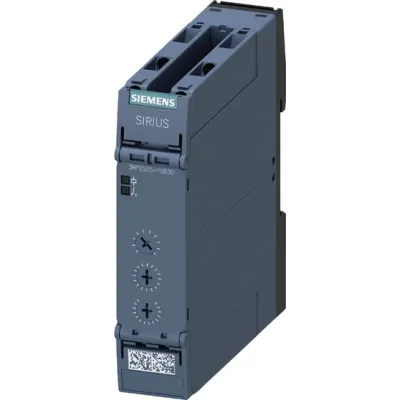 Siemens Zeitrelais 3RP2505-1BB30 | Multifunktion 27 Funktionen | 2 Wechsler | 24V AC/DC | 0,05s–100h | Hutschiene