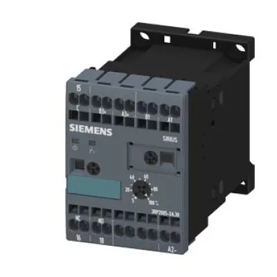 Siemens Zeitrelais 3RP2005-2AP30 | 8 Funktionen | 24V AC/DC | 0,05s-100h | 1 Wechsler | Hutschiene