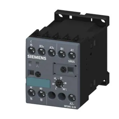 SIEMENS Zeitrelais 3RP2005-1AP30 | 8 Funktionen | AC/DC 24V, 200-240V | 0,05s-100h | 1 Wechsler | Hutschiene