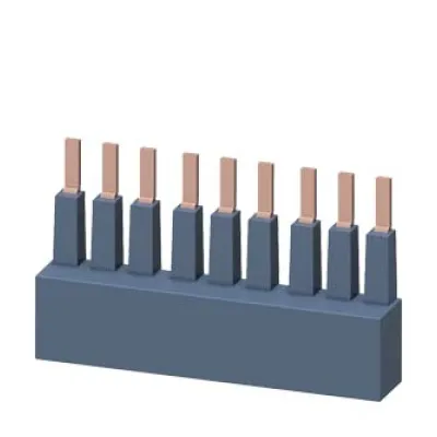 SIEMENS Sammelschiene 3RM1910-1BA | 3-Phasen | Zubehör für SIRIUS 3RM1 | für 3 Motorstarter | Schraubanschluss